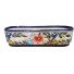 Mexican Talavera Rectangular Planter - Colibri -